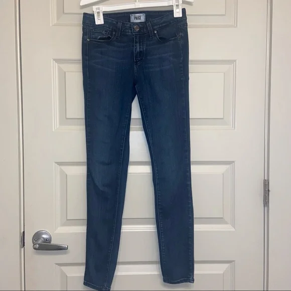 Paige Skinny Jeans size 26 (tagged as 28) - Picture 2 of 4